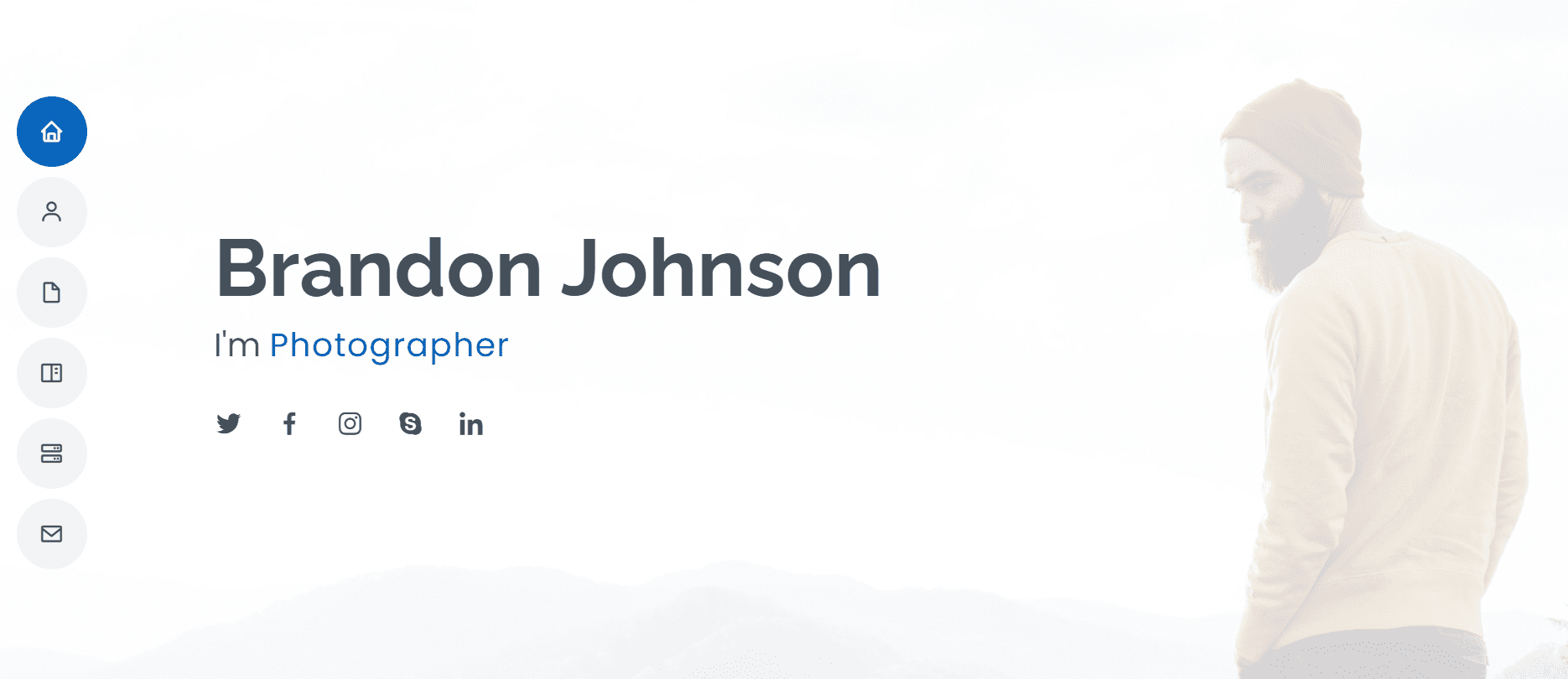 Clean Portfolio made by proresumes